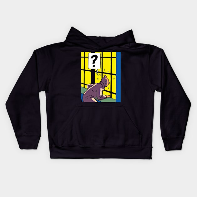 Tintin haddock 1 Kids Hoodie by RyuZen